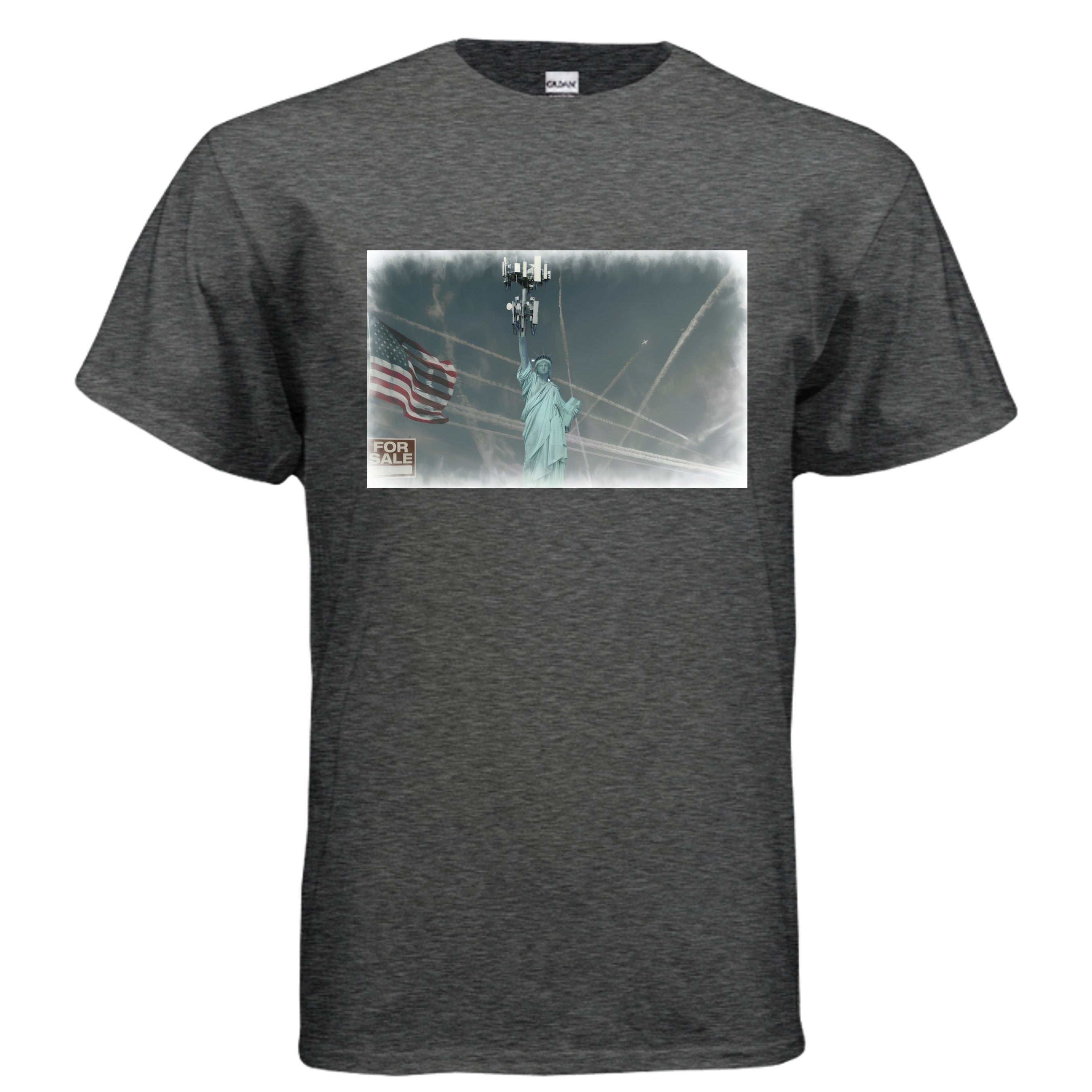 DARK HEATHER - G200 - FRONT